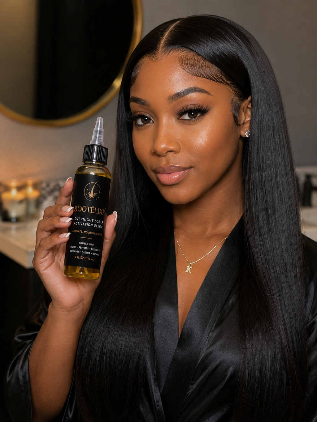 Rootelixr Hair Oil/Plastic Bottle