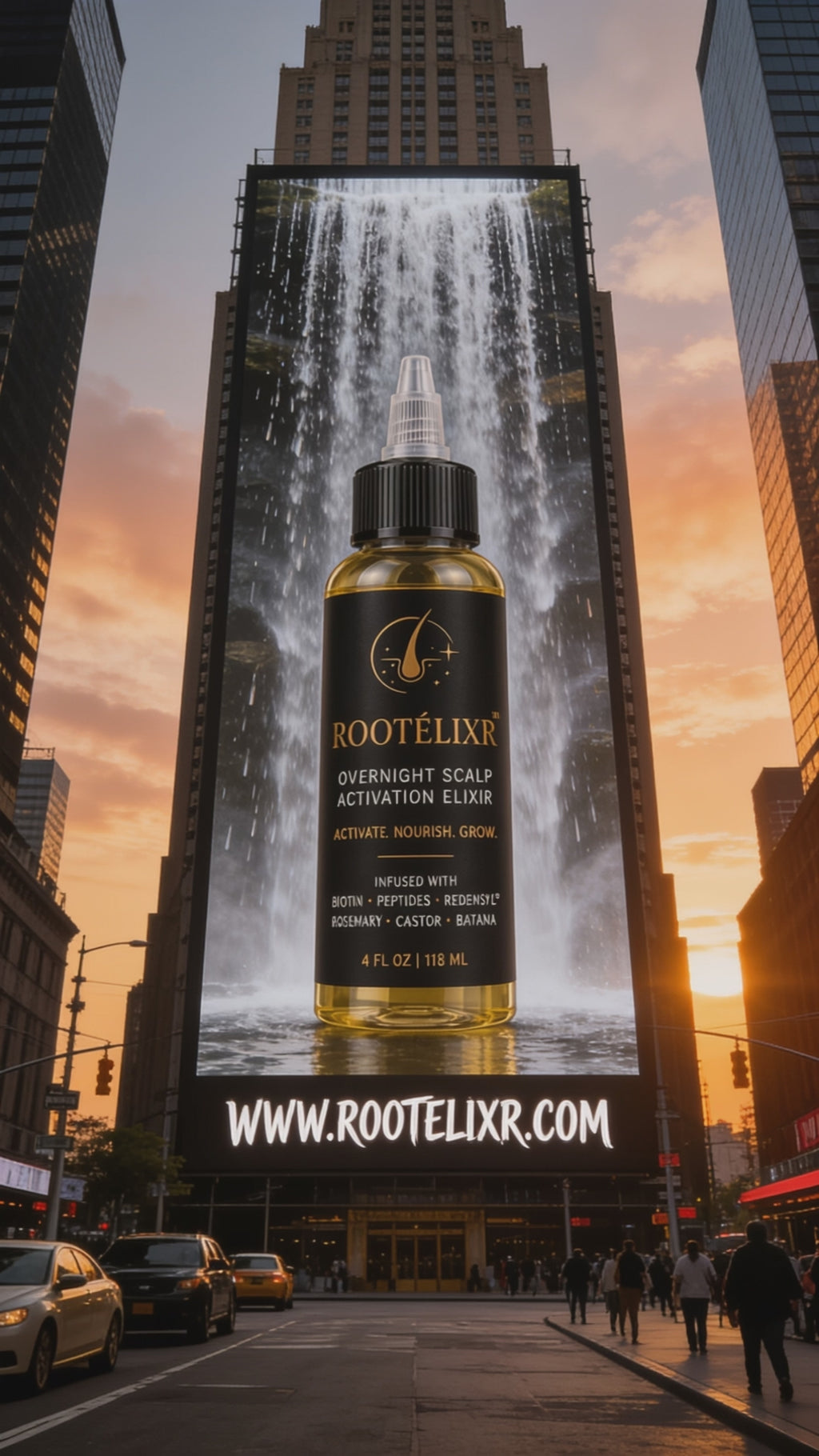 Rootelixr Hair Oil/Plastic Bottle