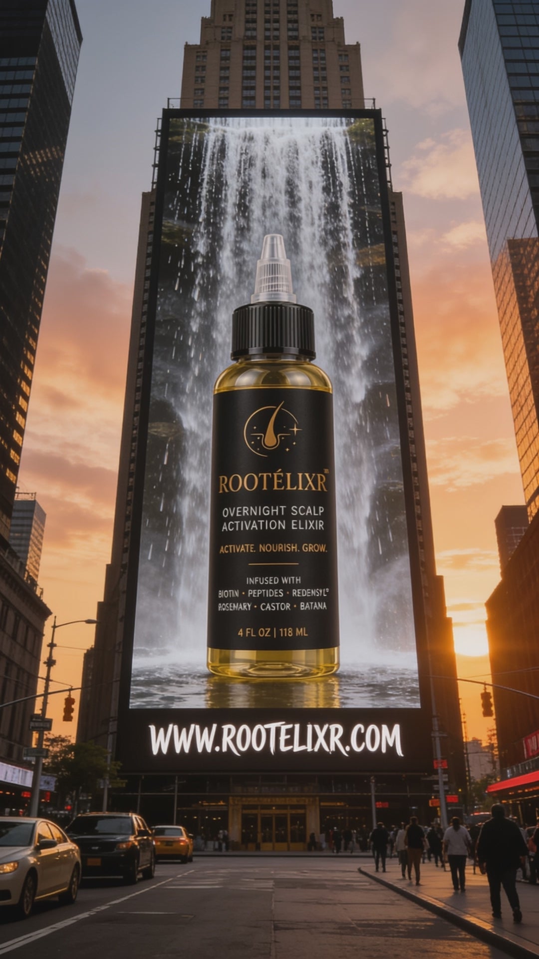 Rootelixr Hair Oil/Plastic Bottle
